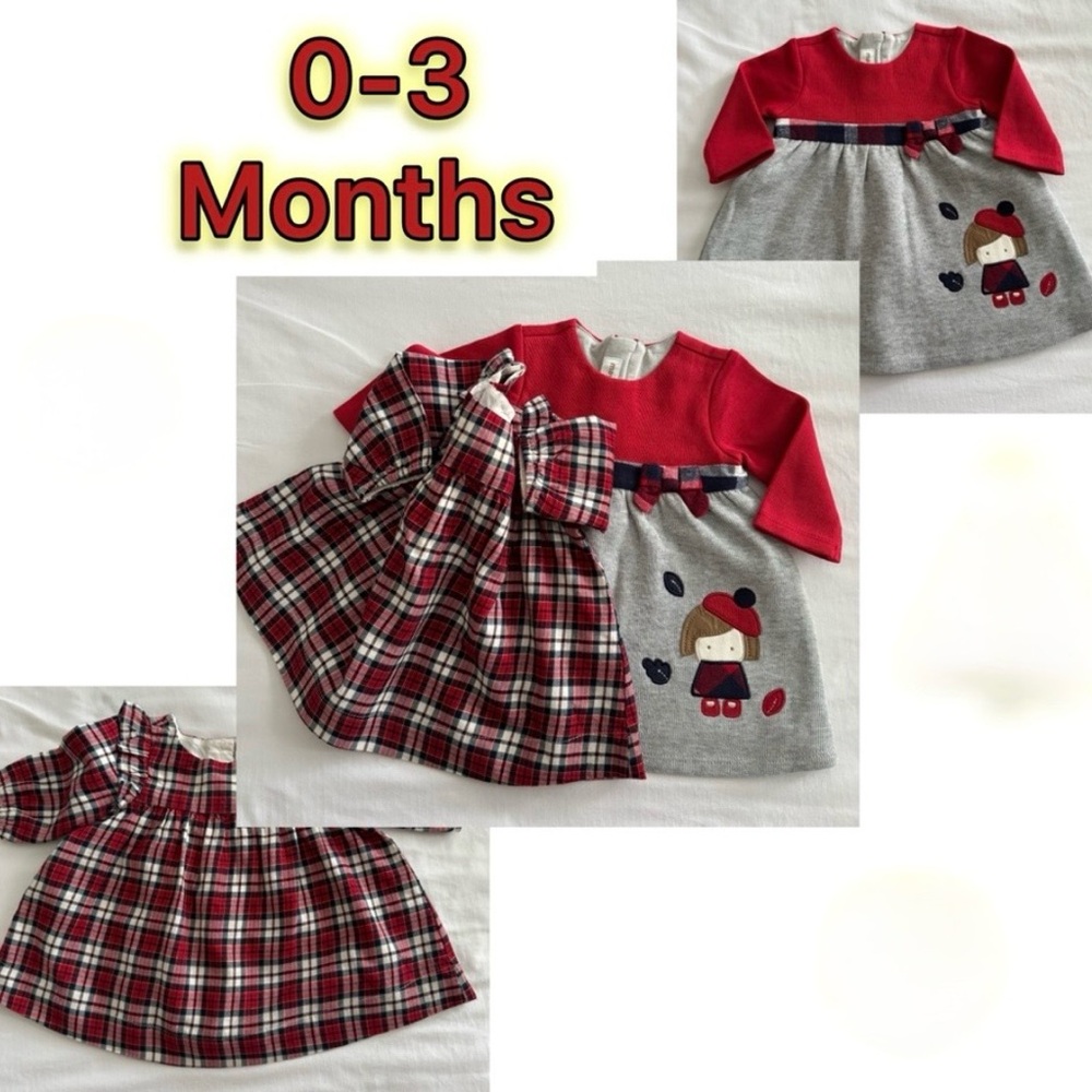 Baby GAP & Mayoral Baby Girl Dress Bundle 2-Piece | 0–3 Months
